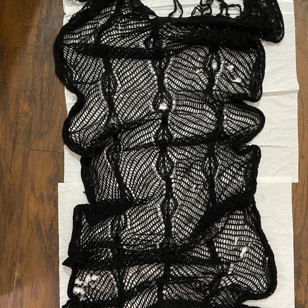BCBGMAXAZRIA SCARF WORN RARE